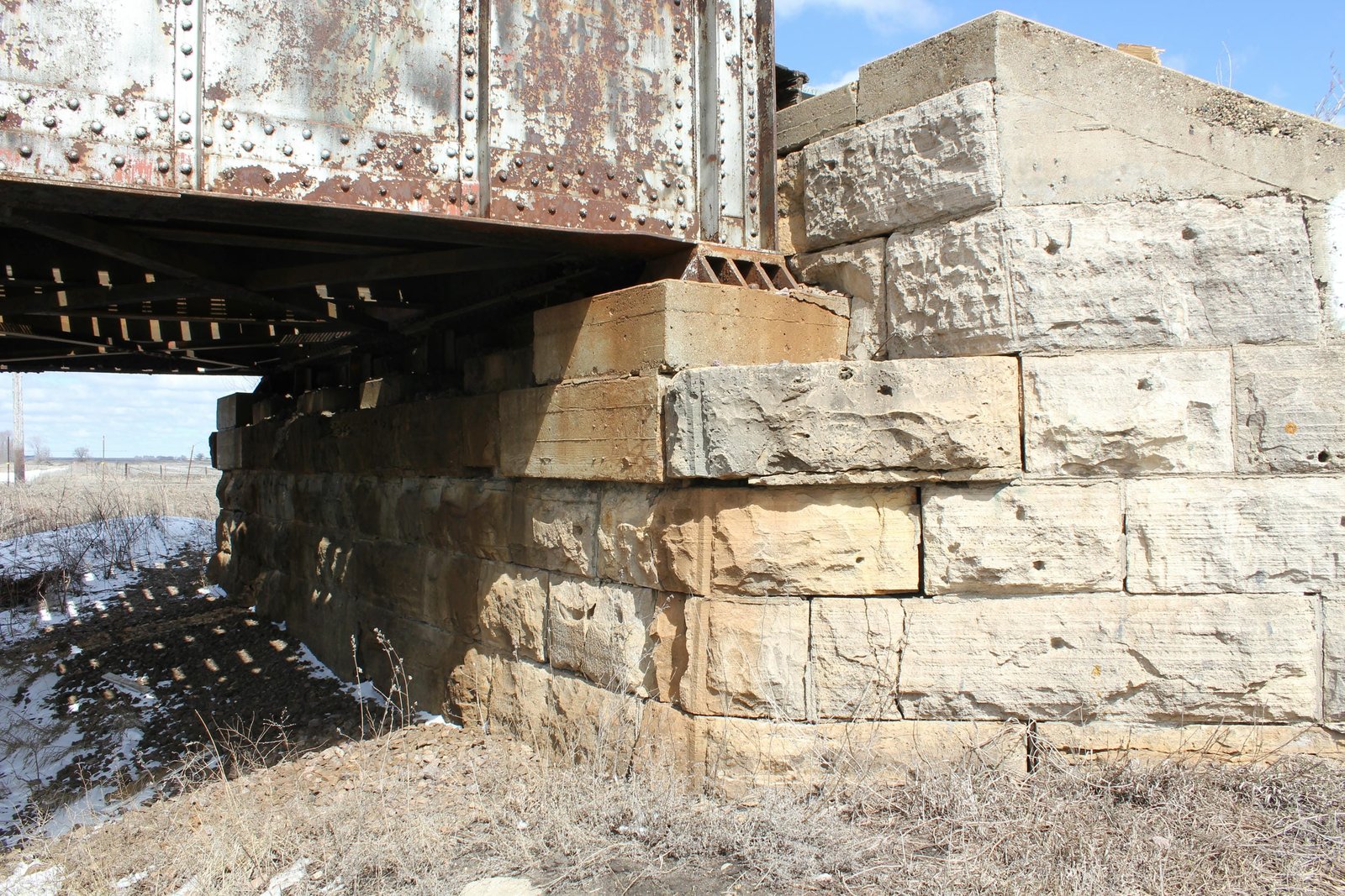 East abutment
